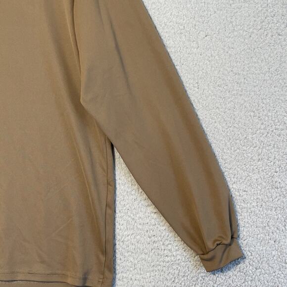 Vintage Under Armour Tactical Mens UNSIZED HeatGear Long Sleeve T-Shirt Brown - Picture 14 of 16